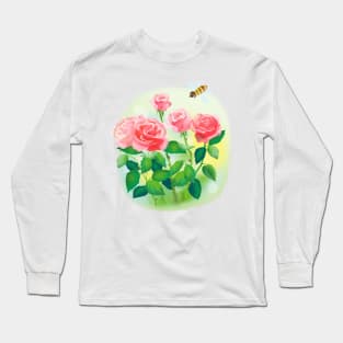 colorful fresh dutch tulips Long Sleeve T-Shirt